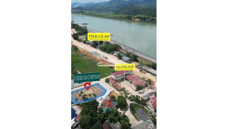  Lô đất Hợp Thành, sát sông đà, Hòa Bình  650tr- 110m